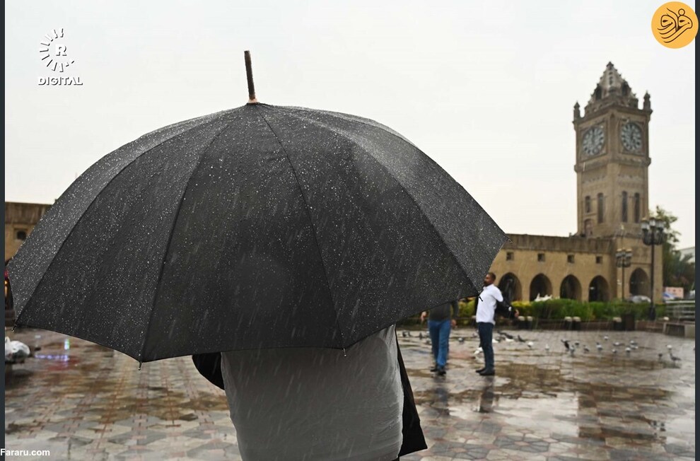 (تصاویر) بارش باران در کردستان عراق