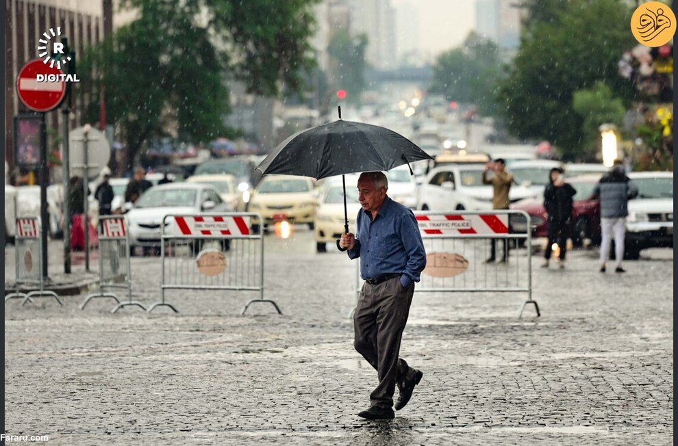 (تصاویر) بارش باران در کردستان عراق