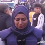 ببینید / اشک‌های خبرنگار «تی آر تی» هنگام گزارش حمله اسرائیل به اعضای خانواده‌اش