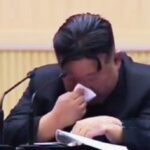 ببینید/ رهبر کره شمالی به گریه افتاد