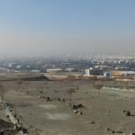 شدت آلودگی هوای البرز از زاویه دوربین خبرنگار صداوسیما (فیلم)