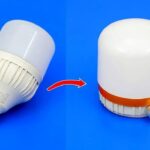 چگونه لامپ LED را به چراغ شارژی اضطراری تبدیل کنیم؟ (فیلم)