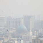 وضعیت آلودگی هوای شدید مشهد (فیلم)