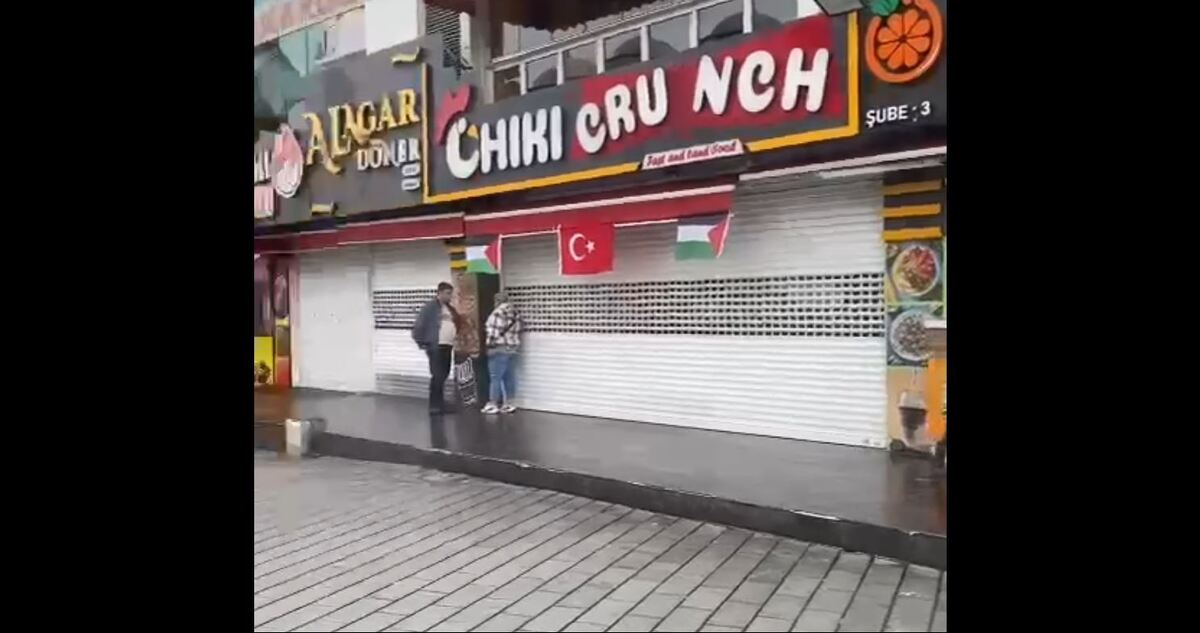 اعتصاب جهانی در همبستگی با نوار غزه در استانبول (فیلم)