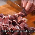 پخت غذای خوشمزه آلمانی با 500 گرم دل مرغ (فیلم)