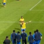 شوخی رونالدو با هواداران؛ شادی ناقص پس از گل معروف خود (فیلم)