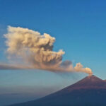 ببینید | تصاویر جدید از فوران یک آتشفشان در کامچاتکای روسیه