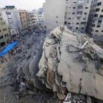 ببینید | وضعیت خان یونس در جنوب نوار غزه پس از بمباران‌های وحشیانه امروز