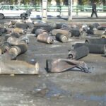 ببینید |‌ اولین فیلم از انفجارهای کپسول گازفروشی در کرج