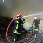 ببینید | آتش سوزی در ساختمان 9 طبقه در قلب تهران