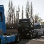 عکس |  حضور جالب یک زن پشت فرمان اتوبوس مسافربری در تهران