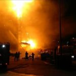 ببینید | انفجار مهیب در پایانه نفتی پایتخت گینه