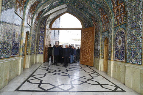 تصاویر | مراسم تشییع همسر علامه طباطبایی