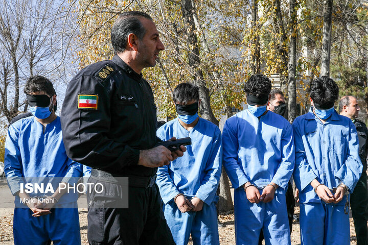 بازسازی صحنه جرم عاملان حمله به دو مرکز درمانی در جنوب تهران