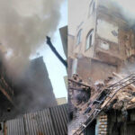 ببینید | اولین تصاویر از ریزش ساختمانی سه طبقه در سبلان شمالی