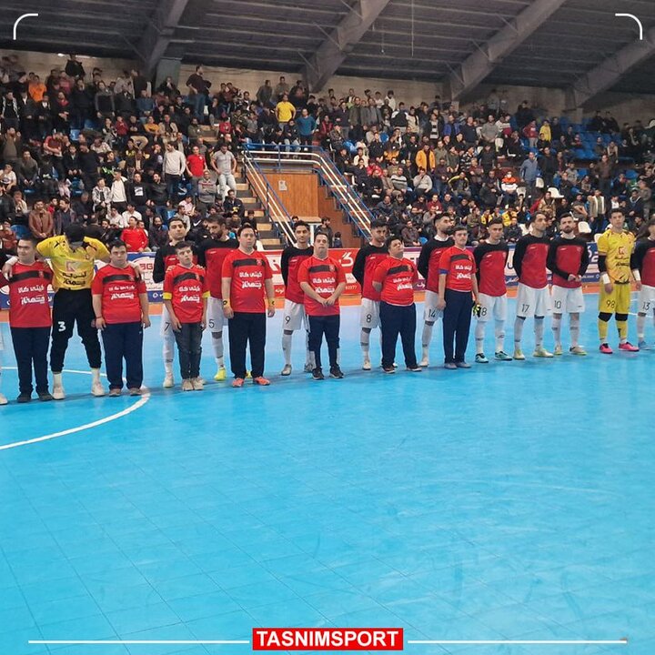 برآورده شدن آرزوی هواداران مبتلا به «سندروم داون» در لیگ برتر فوتسال