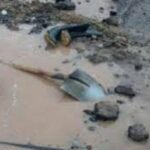 ببینید | اقدام تحسین برانگیز کارمند آبفا در رفع شکستگی لوله آب شرب