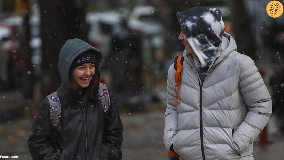 (تصاویر) بارش سنگین برف و تعطیلی مدارس در ترکیه