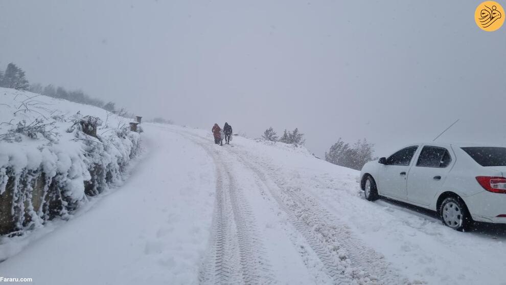 (تصاویر) بارش سنگین برف و تعطیلی مدارس در ترکیه