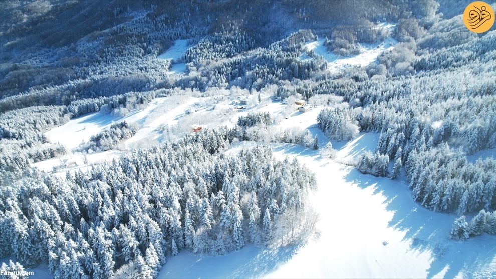 (تصاویر) بارش سنگین برف و تعطیلی مدارس در ترکیه