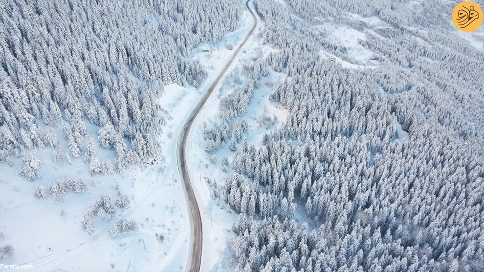 (تصاویر) بارش سنگین برف و تعطیلی مدارس در ترکیه