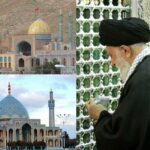 انتشار تصاویر سفر خانوادگی مقام معظم رهبری به امامزاده علی بن محمد باقر(ع)