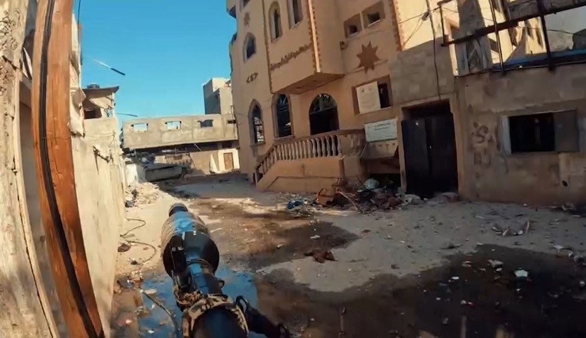 هدف گیری تانک‌های اسرائیل در غزه (فیلم)