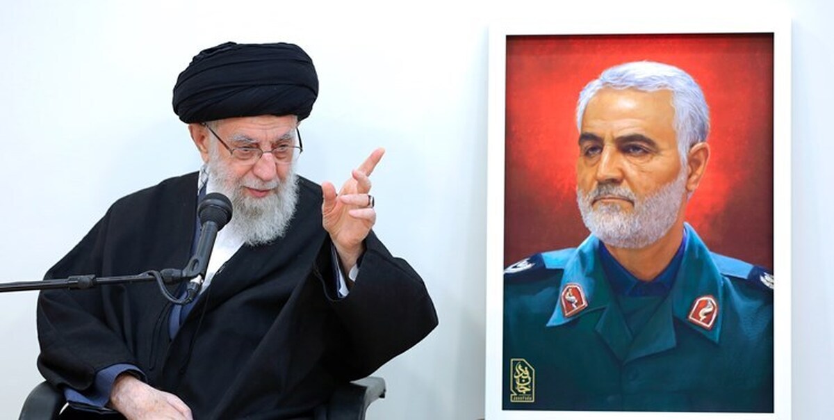 روایت تفصیلی رهبر انقلاب از نقش شهید سلیمانی در احیای جبهه مقاومت (فیلم)