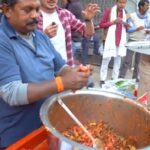 غذای مشهور خیابانی در هند ؛ ماسالا چانا چات ، یک غذای 6 هزار تومانی (فیلم)
