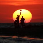 ببینید | یک غروب جادویی با صدها توریست در چین