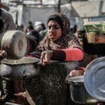 (تصاویر) گرسنگی؛ طرح جهنمی اسرائیل علیه ساکنان غزه