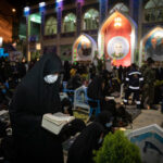 ببینید | عزاداری سنتی مردم کرمان در محل انفجار اول گلزار شهدا