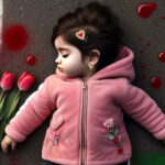 عکس | سنگ قبر دختر کاپشن صورتی به رنگ صورتی درآمد