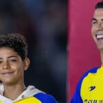 ببینید | شادی پس از گل پسر به سبک پدر؛ کپی‌برداری جونیور از رونالدو