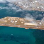 ببینید | مدرن‌ترین فرودگاه جهان روی آب!