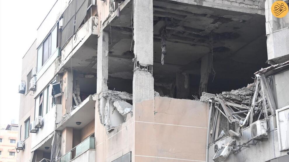 (تصاویر) محل شهادت صالح العاروری