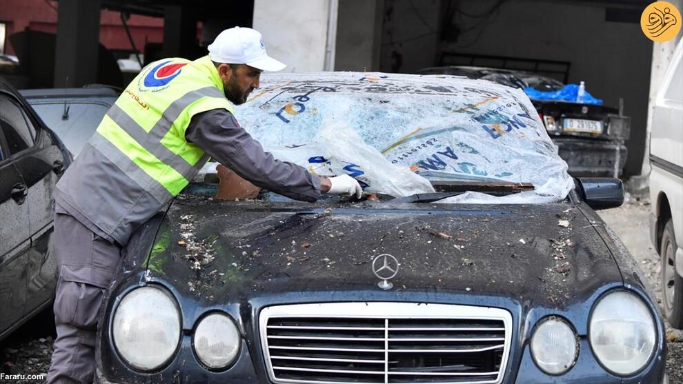 (تصاویر) محل شهادت صالح العاروری