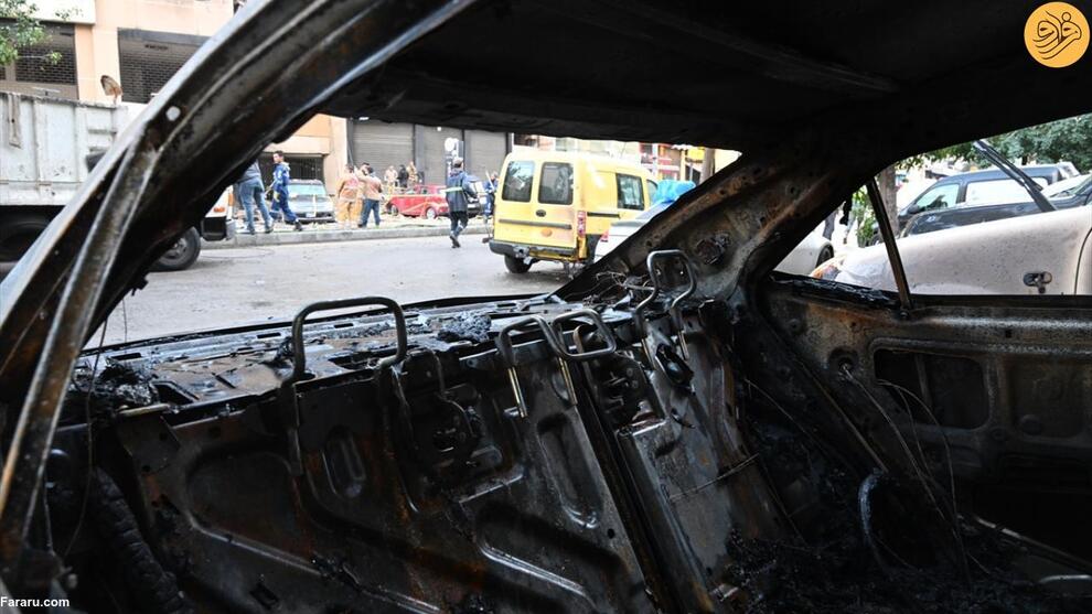 (تصاویر) محل شهادت صالح العاروری