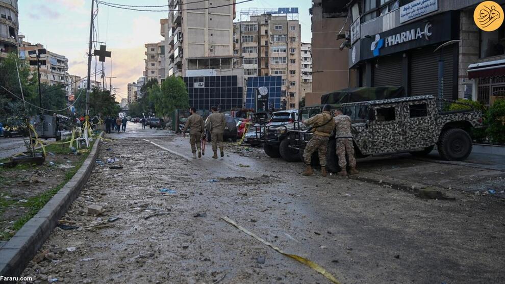 (تصاویر) محل شهادت صالح العاروری