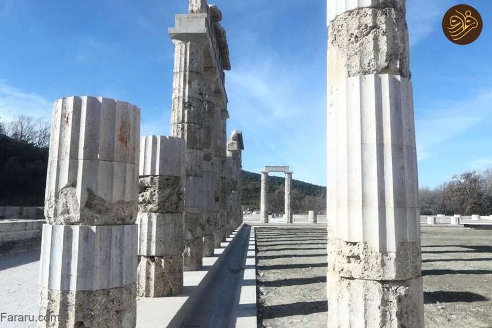 (تصاویر) بازگشایی کاخ آیگای، محل تاج‌گذاری اسکندر مقدونی