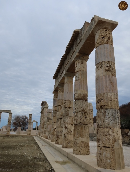 (تصاویر) بازگشایی کاخ آیگای، محل تاج‌گذاری اسکندر مقدونی