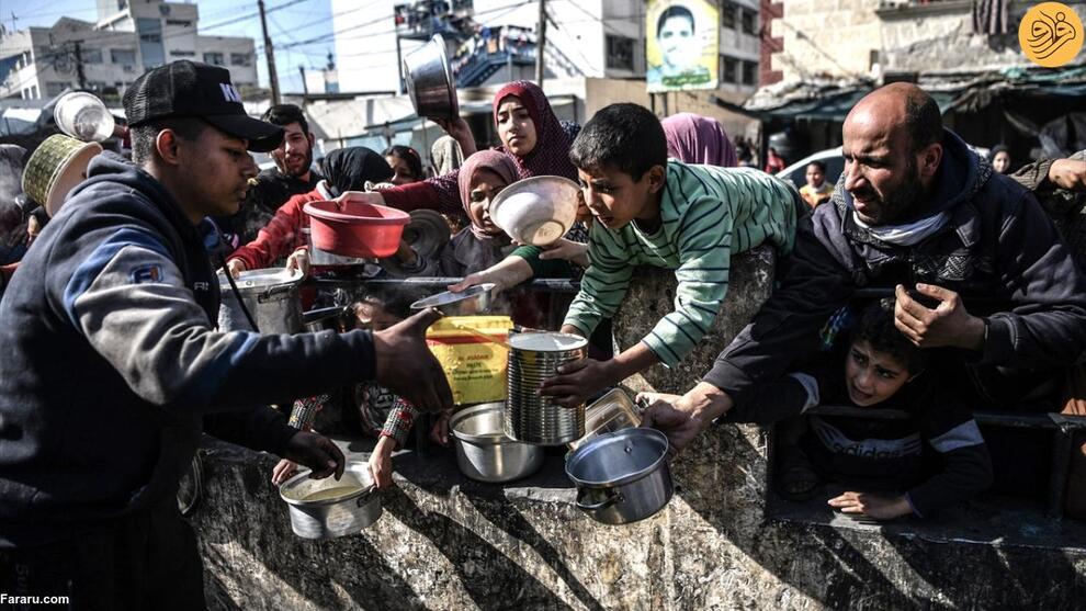(تصاویر) گرسنگی؛ طرح جهنمی اسرائیل علیه ساکنان غزه