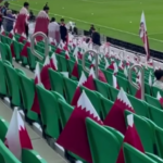ببینید / پخش موسیقی ایرانی در ورزشگاه میزبان مسابقه دیدار ایران و قطر