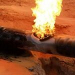 ویدیو / تصاویری از انفجار خط لوله گاز در خرم‌بید فارس