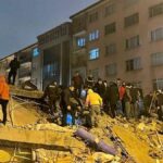 ویدیویی جدید از زلزله ۱۵ بهمن ماه در ترکیه