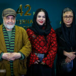 تصاویر | شریفی‌نیا و آزیتا حاجیان با حضور ملیکا در فتوکال فیلم «پروین»