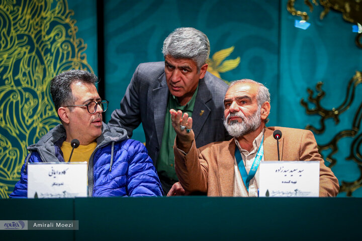 نشست خبری فیلم سینمایی «دست‌های ناپیدا»