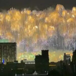 ببینید | آتش بازی خارق العاده سال نوی چینی در گوانگژو