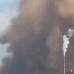 ببینید | حادثه در خط لوله گاز تبریز – بازرگان به علت فرسودگی