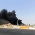 ببینید | بلندشدنِ دود در شرق بندرعباس